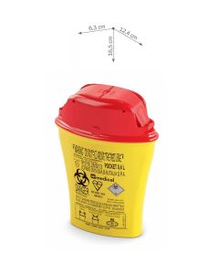 Sharps Containers - Pocket Line - 0.4L