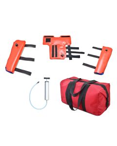 Vacuum splints for arm, elbow and leg