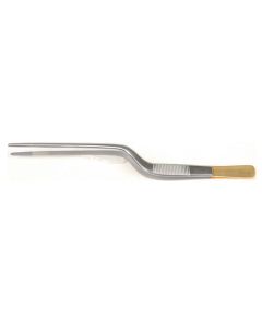 T.C Gold Cushing Taylor Forceps 18cm - Rough Tips (1)