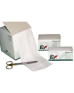 BV NON STERILE 80cm x 5m Gauze Roll 8ply (1)
