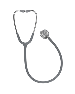 Littmann Classic III Stethoscope - Standard Finish Chestpiece, Gray Tube