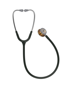 Classic III Diagnostic Stethoscope Limited Edition - High Polish- Copper Chest Piece - Black Tube