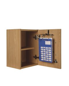 Self Administration Wall Cabinet - Beech Effect