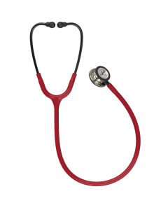 Littmann Classic III Stethoscope - Champagne Chestpiece, Burgundy Tube