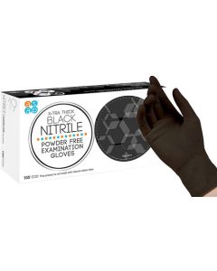 Black Nitrile Gloves