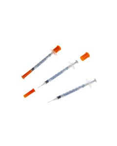 Romed insulin syringes 1ml with integrated needle, 3IS-1ML