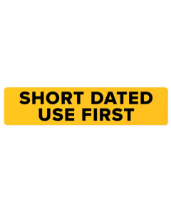 Short Dated Use First labels 