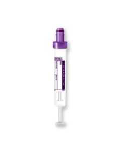 S-Monovette® EDTA K2E, 1.2 ml, cap violet, (LxØ): 66 x 8 mm, with plastic label (500)