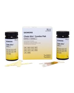 Siemens Clinitek Chek-Stix Control Sticks | Pack of 25 (+ / -)
