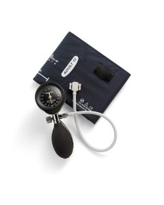 Durashock - Silver Line Handheld Sphygmomanometer Black - Thumbscrew
